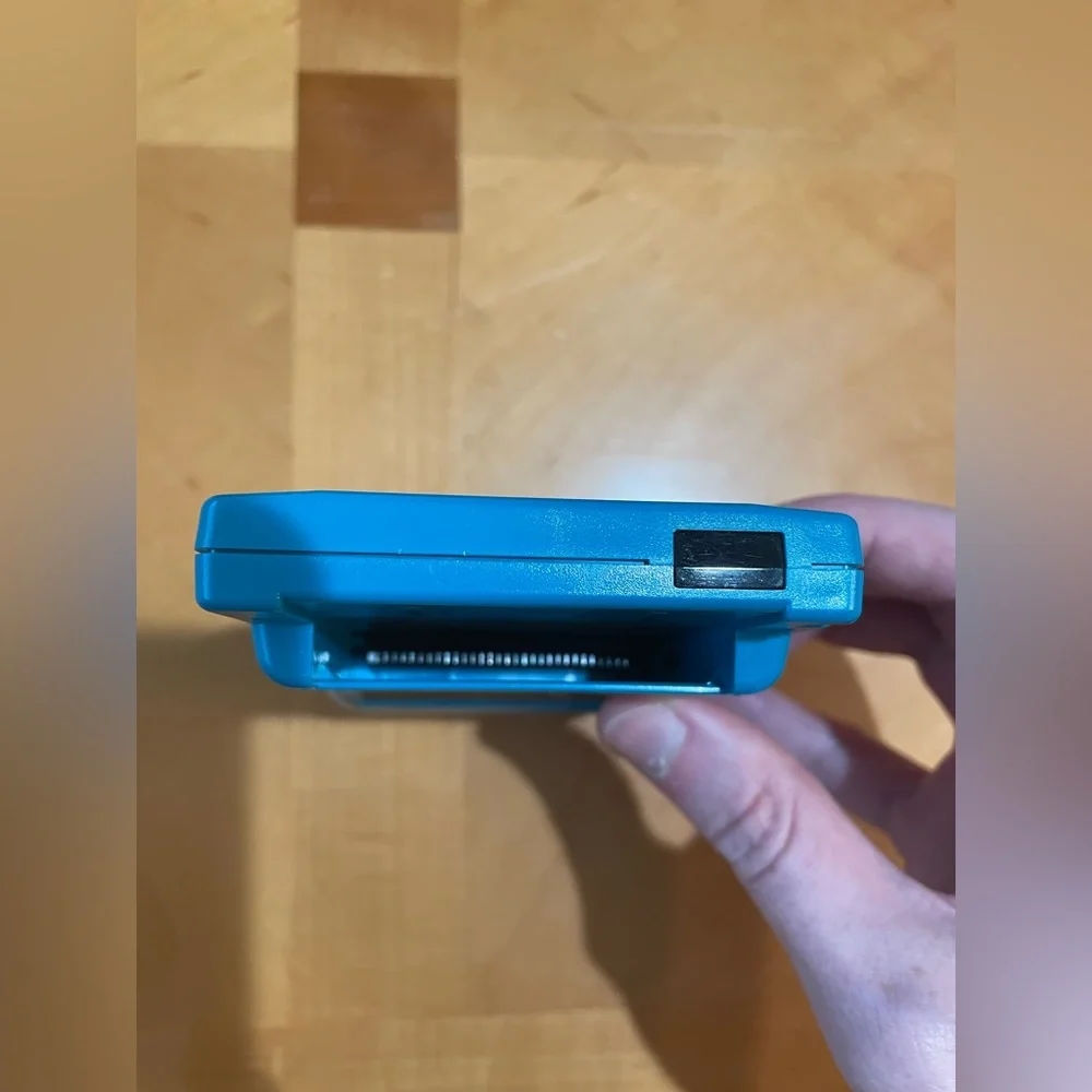 Nintendo Game Boy Color blue color from 1998